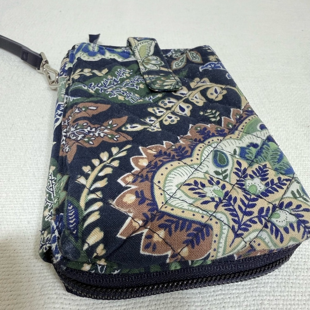 Vera Bradley Botanical Print Wristlet